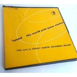 Janos Starker Round the World 3LP Box Set Period Records Classical Cello READ